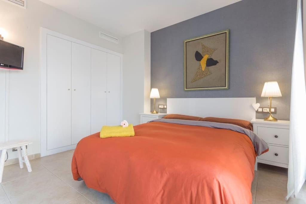 Piso De 2 Habitaciones, 3 Piscinas Y Cerca Del Mar 로지즈 외부 사진